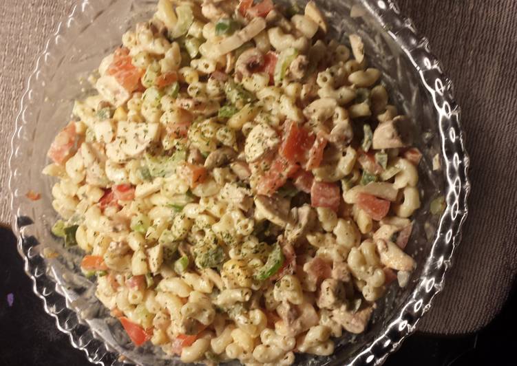 Recipe of Tasty Vegetables macaroni salad