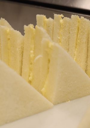 A picture of Egg Sando.