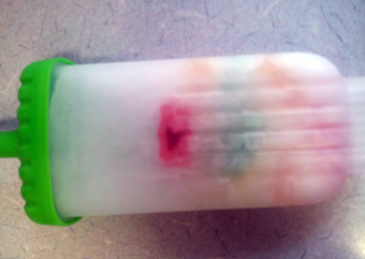 Recipe of Homemade 7 up gummy bear popsicles