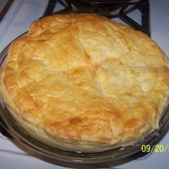 A picture of Deepdish Puff Pastry Pizza Pie.