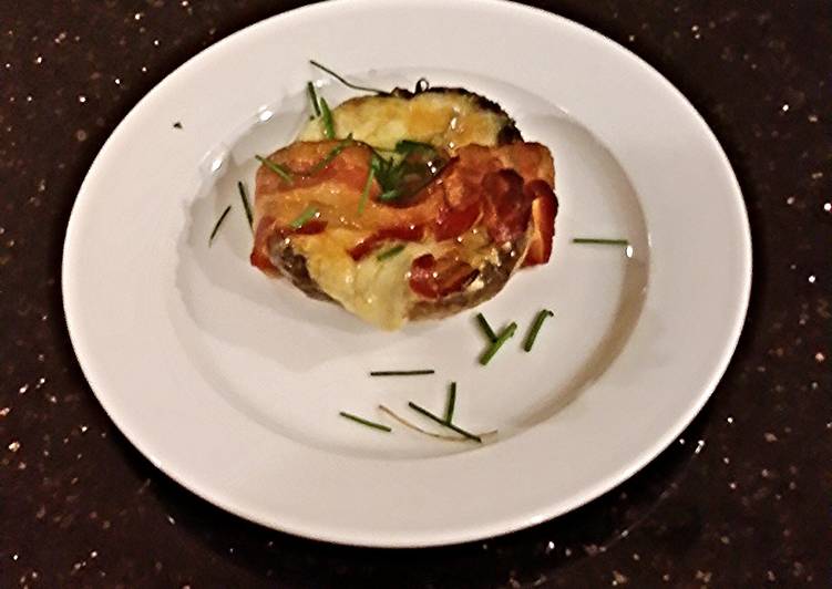 Recipe of Perfect Bacon Wrapped Cheese Stuffed Mushrooms