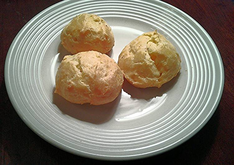 Steps to Prepare Super Quick Homemade Cheddar Cheese Puffs