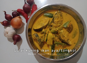 Gambar Gulai kuning ikan aya/tongkol