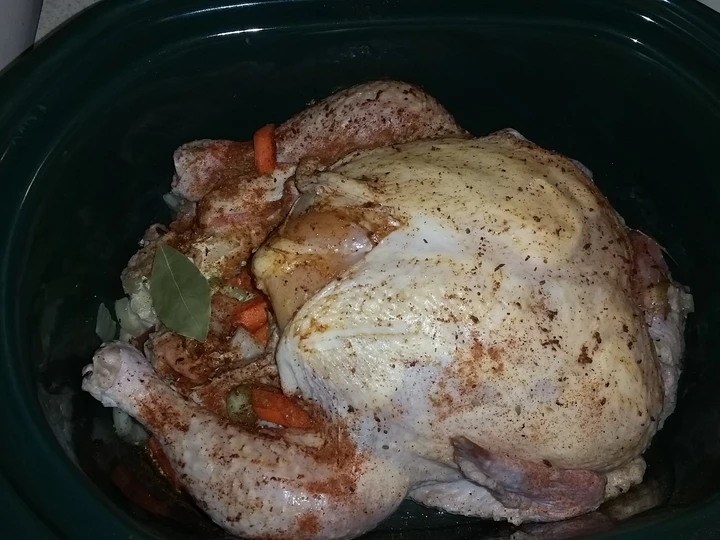 Easy Steps to Prepare Easy Crock Pot Whole Chicken the  Makes Drooling Tasty