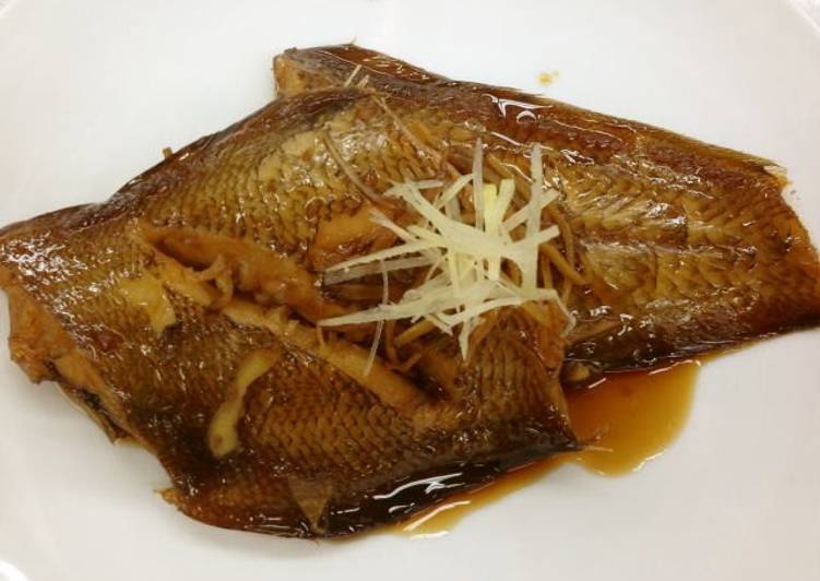 Simmered Red Sole