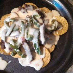 Steak Fajita Nachos A picture of Steak Fajita Nachos.