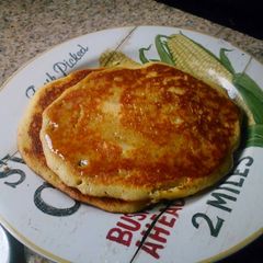A picture of Cap'n Crunch Corn Pancakes.