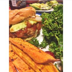 A picture of Stuffed Burgers With A Kick!.