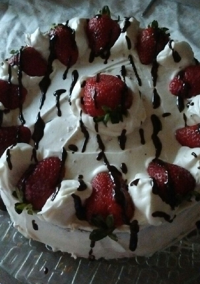 Una foto de Torta veraniega fácil, rápida y económica