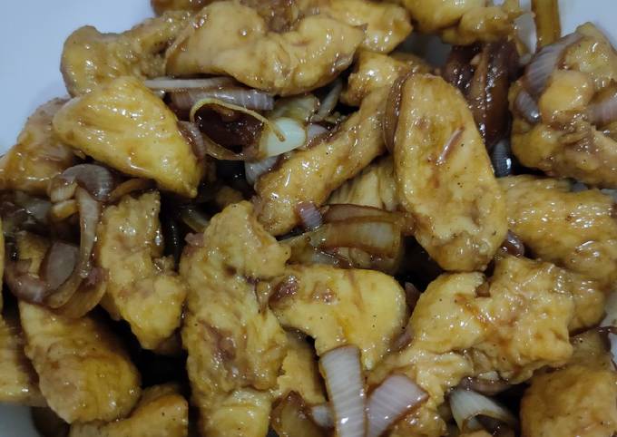 Ayam Mentega / Stir Fry Butter Chicken