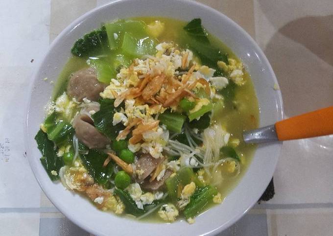 Resep Misoa Kuah Baso Oleh Mamimican Cookpad