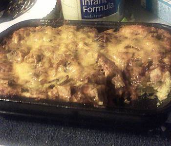 New Recipe BBQ CHEDDAR CHICKEN CASSEROLE OVER CORNBREAD Delicious Steady