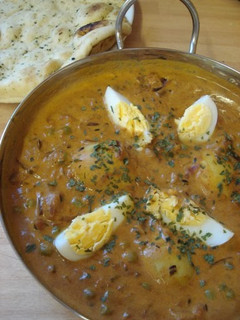 A picture of Authentic Indian Egg Curry.