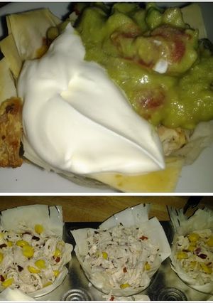 A picture of LoLo's Cilantro-Lime Chicken Burrito Bowls.