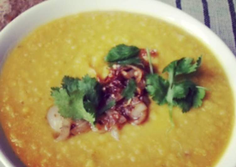 Simple Way to Prepare Speedy Red Lentil Curry (daal)