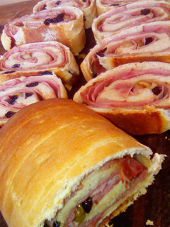 Una foto de Pan de jamón