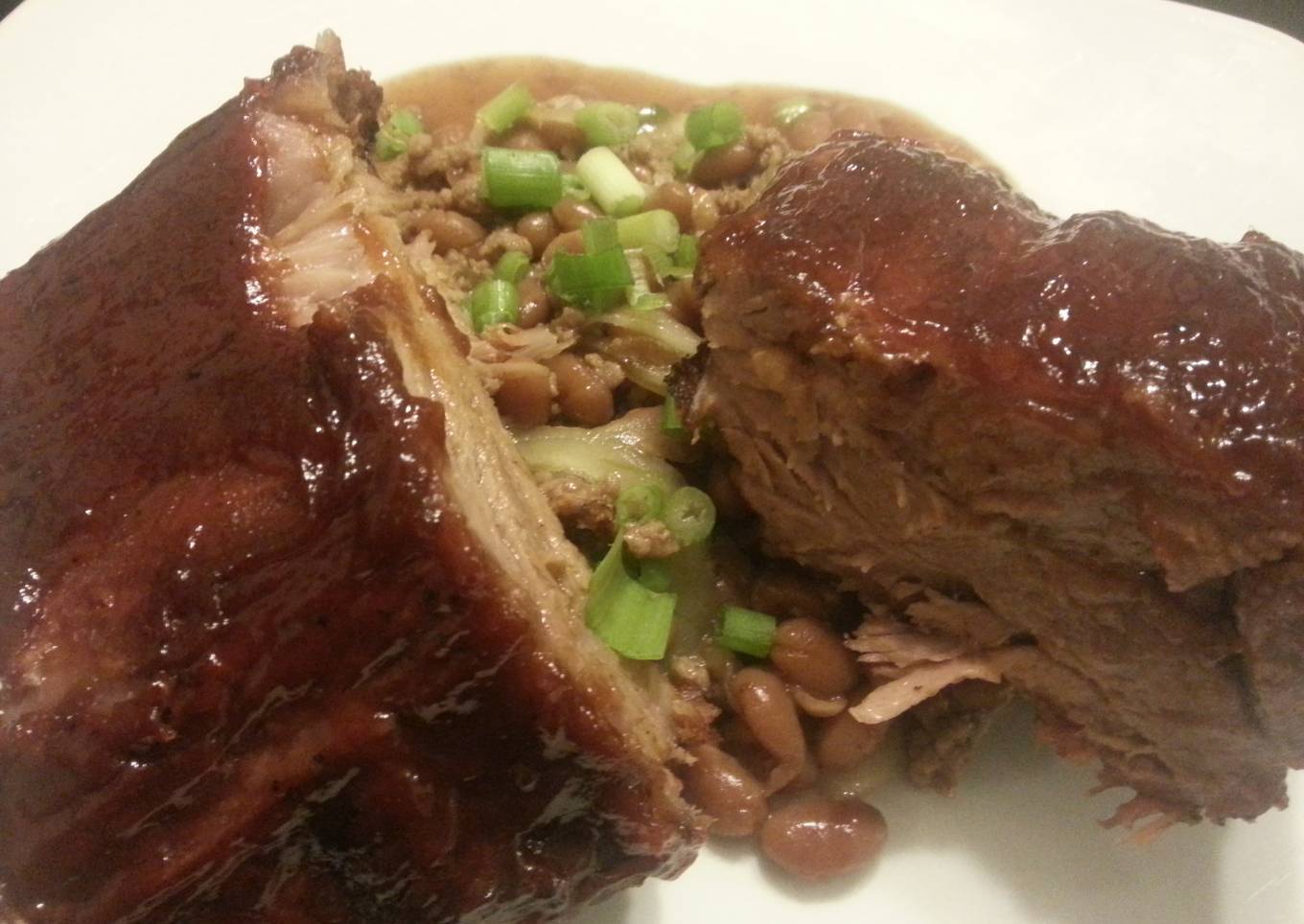Baby back bbq ribs