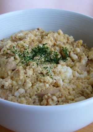 A picture of Tuna, Egg and Tofu Bowl in 5 Minutes.