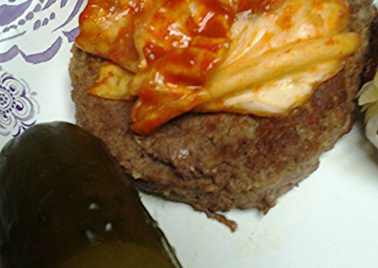 Easiest Way to Cook Appetizing Kimchi burger