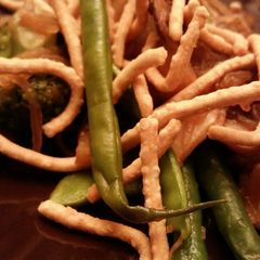 A picture of Teriyaki Spaghetti Squash fry.