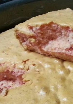 A picture of Pink Sponge Cake.