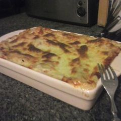 A picture of Homemade Easy Minced Beef Lasagna.