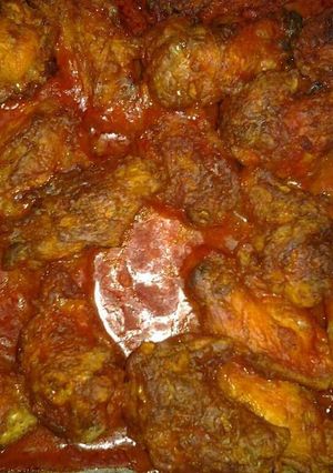 A picture of Buffalo chicken.