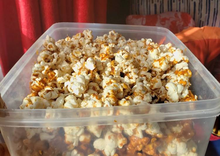 How to Prepare Perfect Caramel popcorn