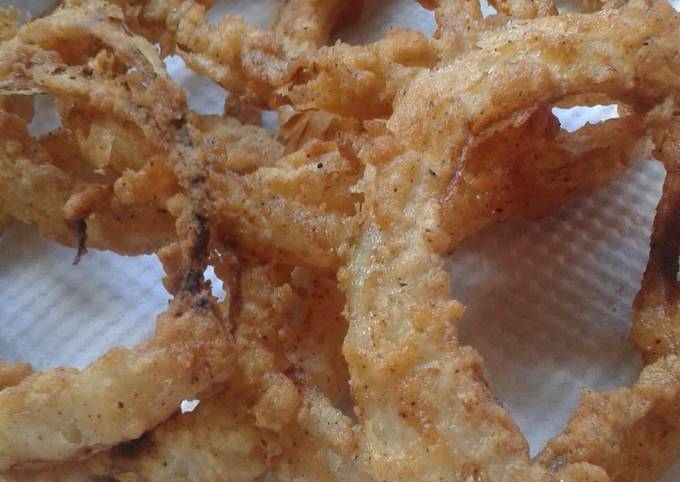 How to Make Quick My simple onion rings ;)