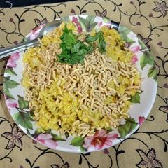 A picture of Yummy and healthy Steamed poha.