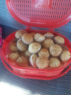 A picture of Banana muffins.
