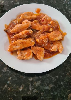 Una foto de 196. Solomillo de pavo a la cerveza