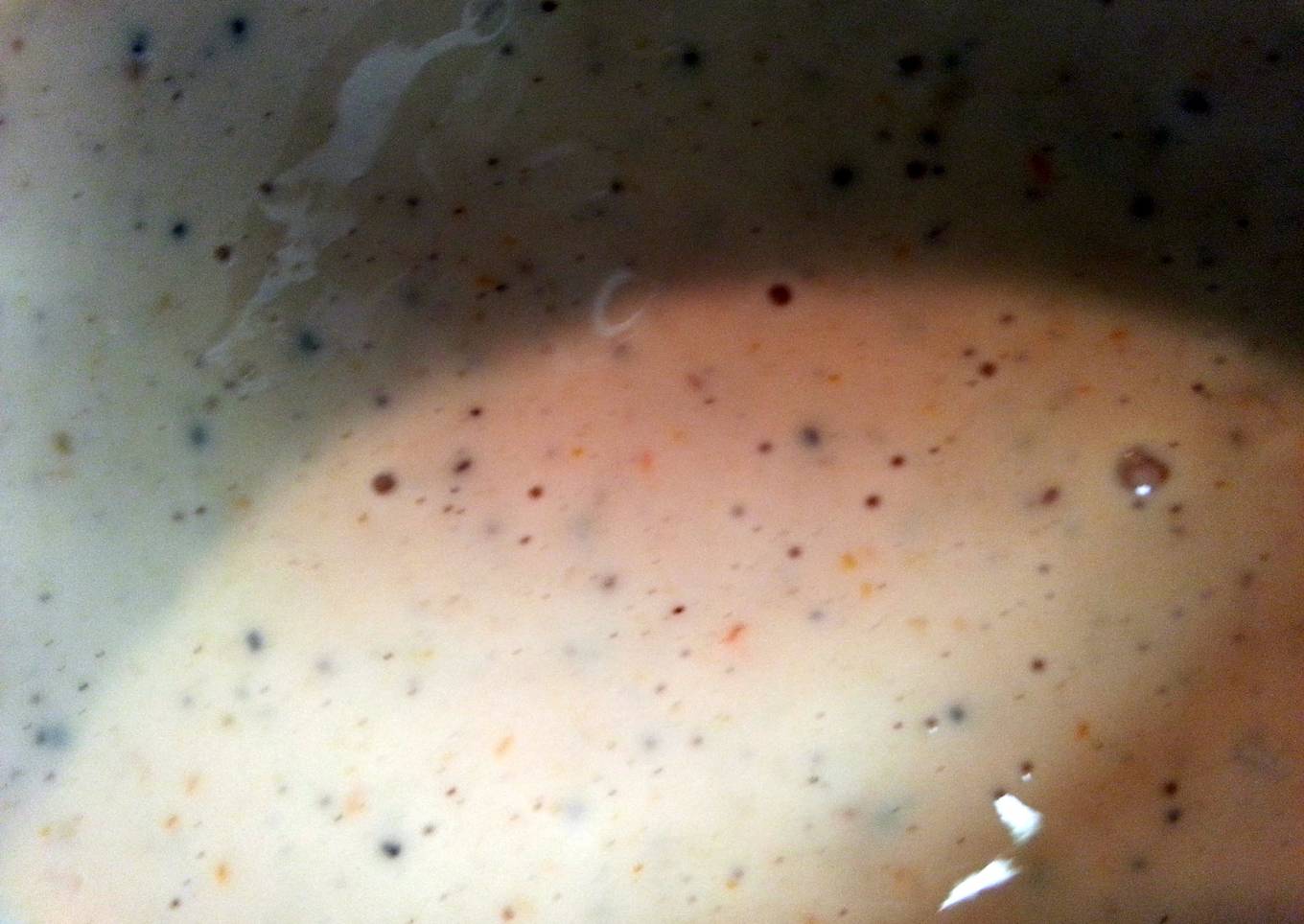 Creamy Garlic French Dressing