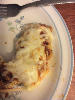 A picture of Baked Chicken Parm.