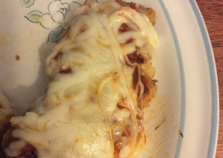 Delicious Baked Chicken Parm