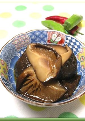 A picture of For Sushi: Slowly Simmered Shiitake Mushrooms.