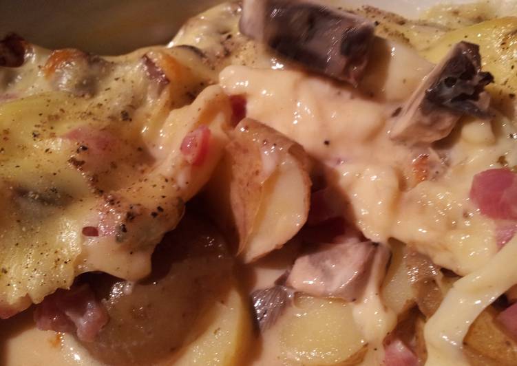Recipe of Speedy Leftover potatoes au gratin
