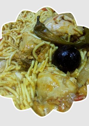 صورة لوصفة مكرونة مضغوطه