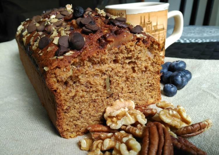 Bizcocho de plátano y nueces (banana Bread)