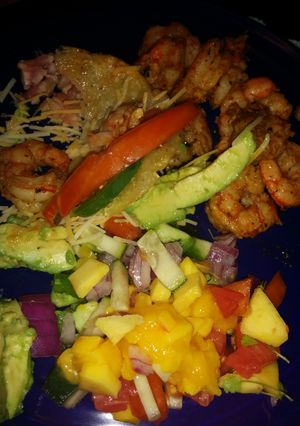 A picture of Mango Pico de Gallo.