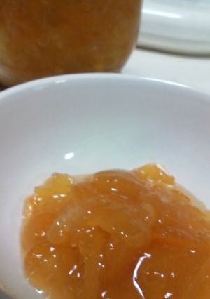 A picture of Katta family's Kumquat jam.