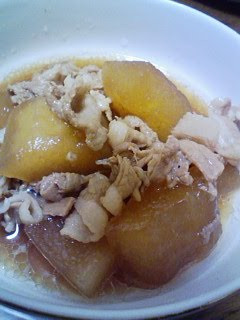 A picture of Easy and Super Tasty Pork and Winter Melon Simmered in Honey.