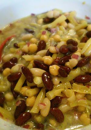 A picture of 4 Bean Salad.