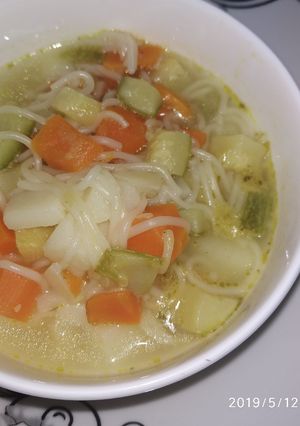 صورة لوصفة شوربة خضار