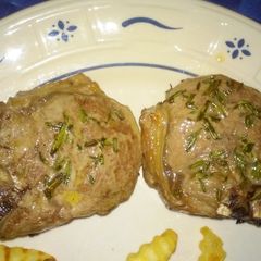 A picture of Grilled Lamb Chops (loin).