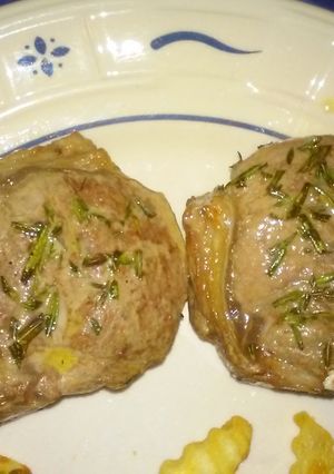A picture of Grilled Lamb Chops (loin).