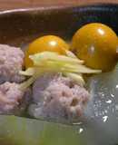 Tsukune Winter Melon Soup