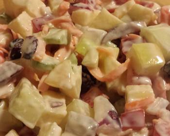 Ultimate Making Recipe Apple Salad Practical Delicious