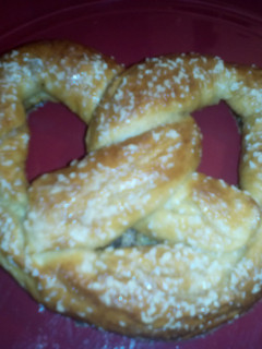 A picture of Homemade Soft Pretzels.
