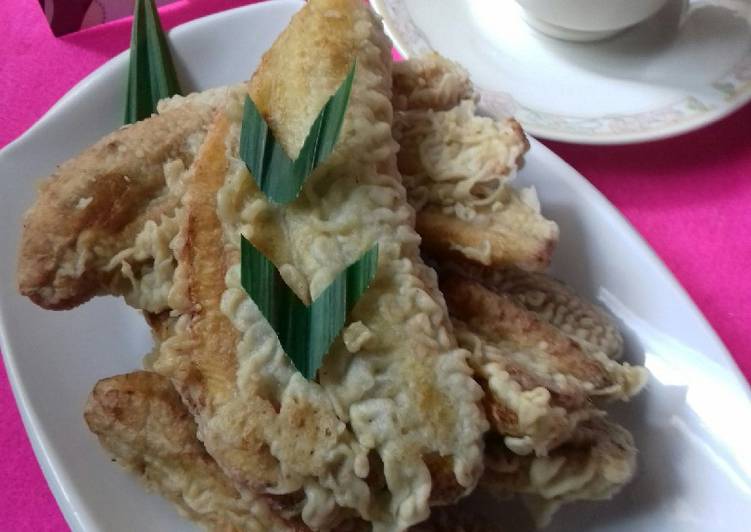 Resep Baru Pisang Goreng Kipas Amakku 👍👍 Enak Sederhana